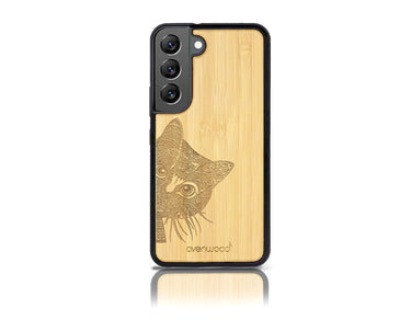 Coque arrière KITTY pour Samsung Galaxy S22